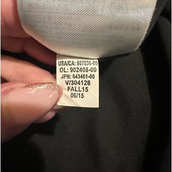 Banana Republic - Black & Gray Animal Print Mini w/ Front Pleats - Size: 4 - Picture 4 of 4